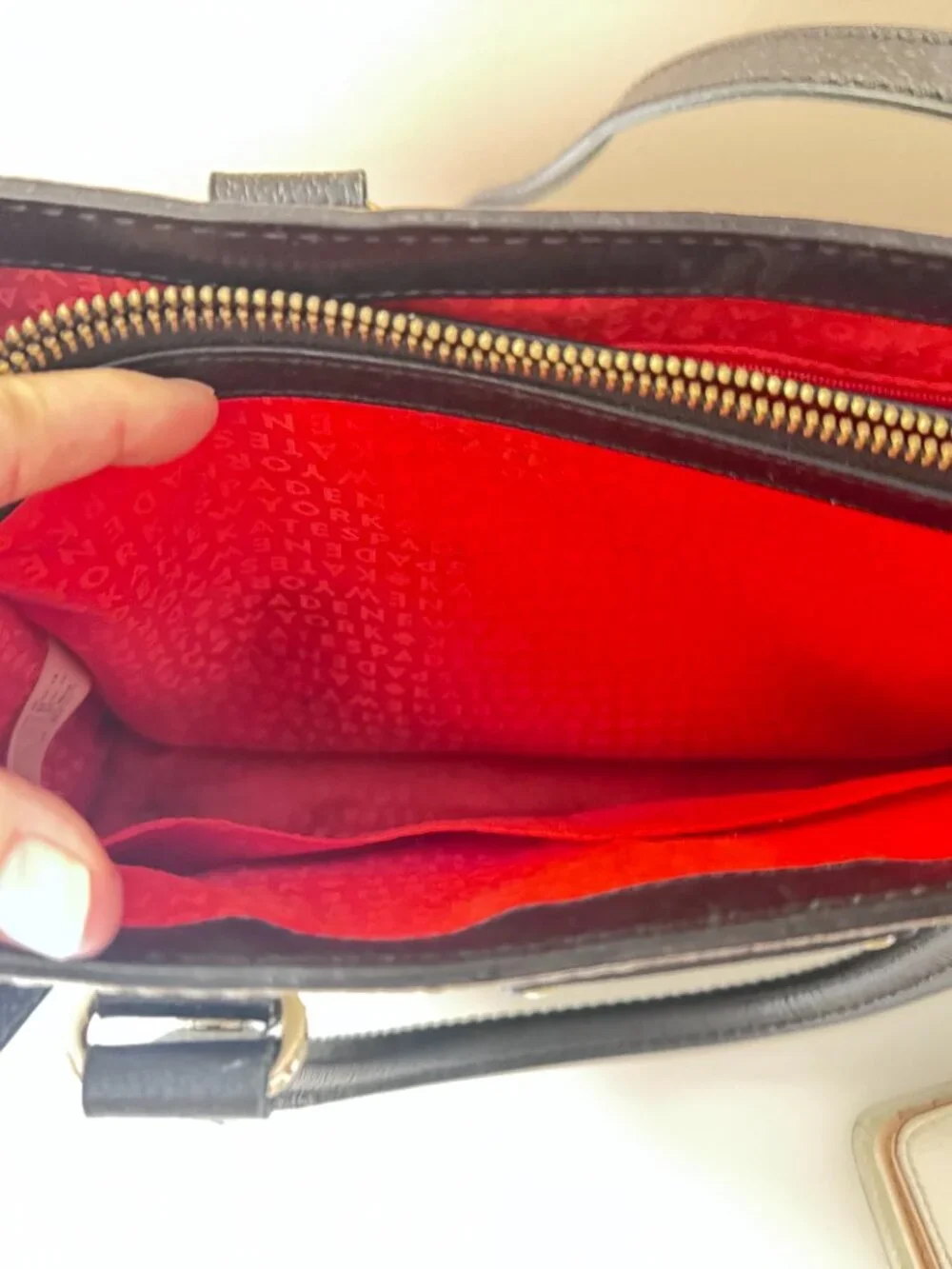 Matching Kate Spade New York Colorblock Pebbled Leather Satchel/Matching Wallet - Picture 10 of 15